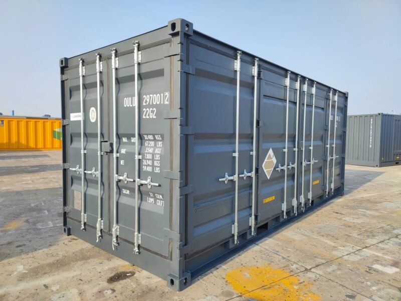 20′ Hazardous Waste Container, Side Opening