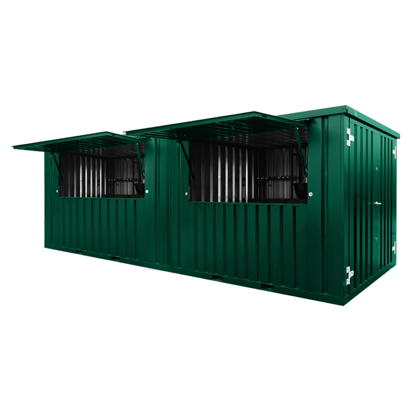 20 Foot Container Xl Green Ral 6005 - Image 3