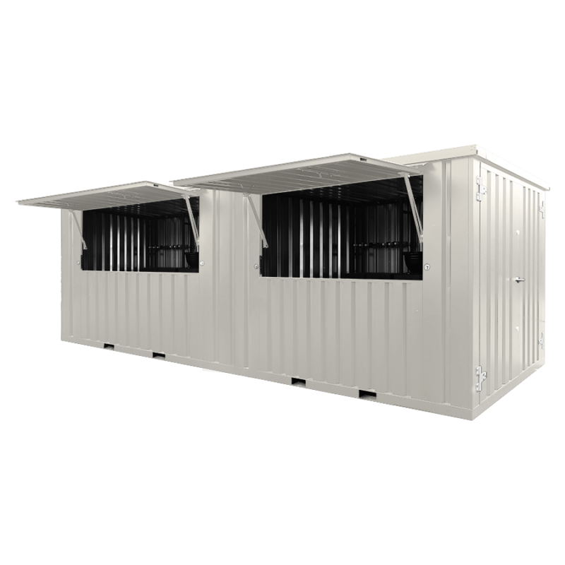 20 Foot Container Xl White Ral 9016 - Image 3