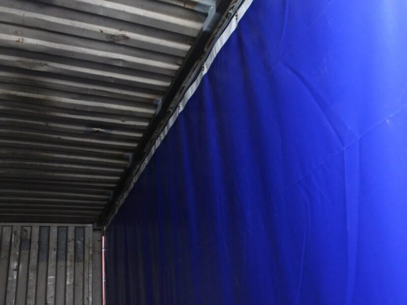 20′ Storage Container With Tarpaulin Wall - Image 3