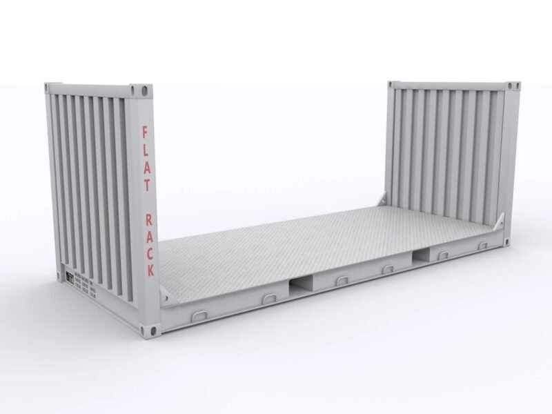 20′ Flat Rack Container